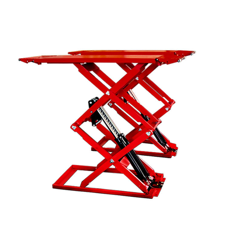 3 Tons Portable Hydraulic Scissor Car Lift For Garage