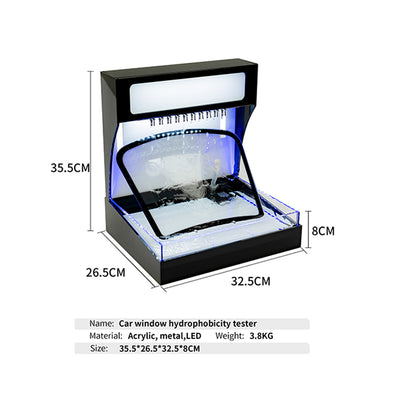 Window Film Water Repellent/Hydrophobic Test Tool