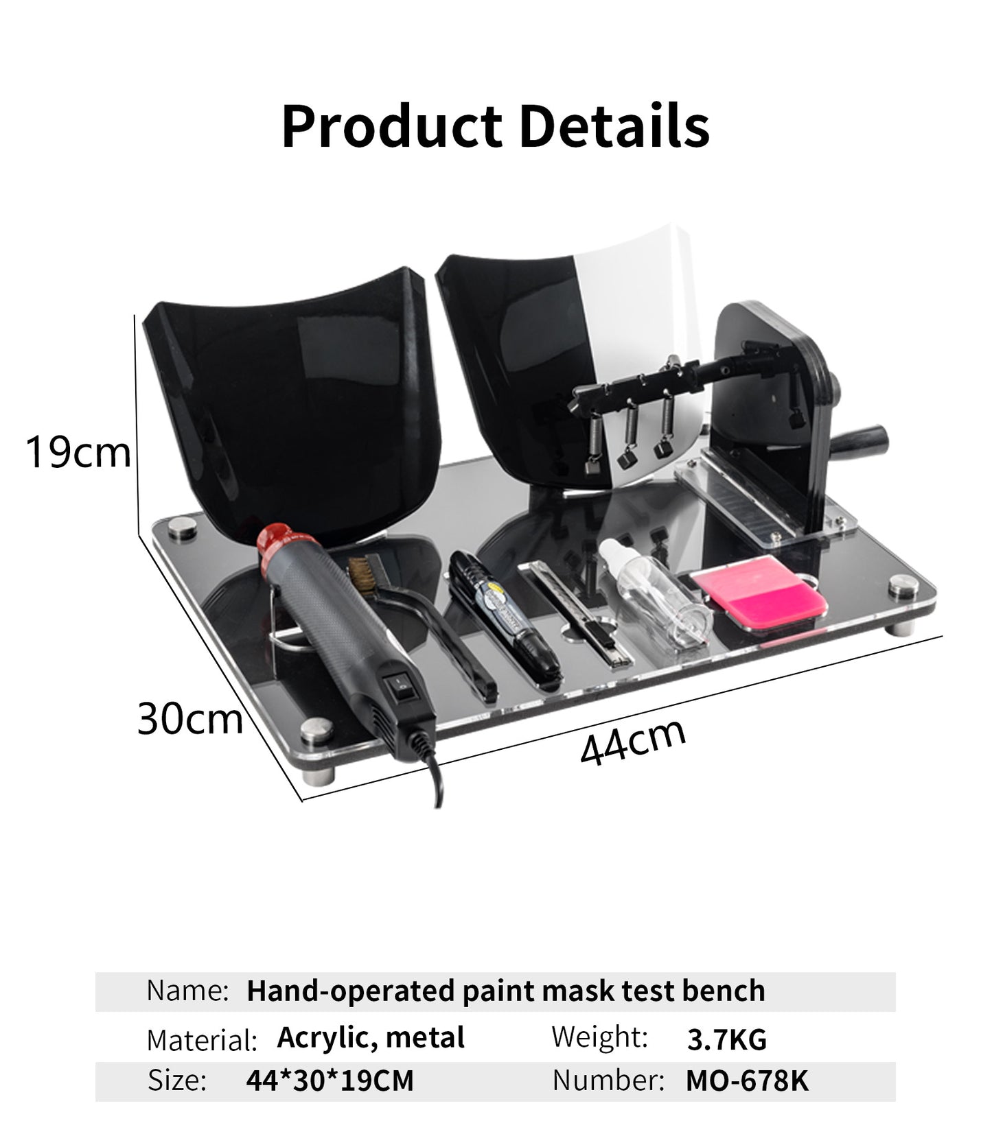 PPF Vinyl Wrap Scratch, Durability & Self-Healing Test Tool